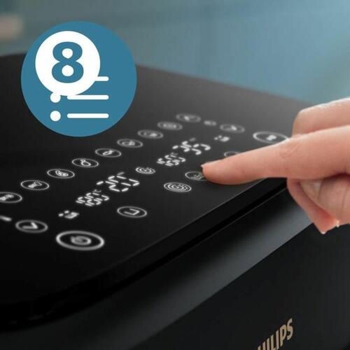 Airfryer Philips Na351.00 Sort Sort/Sølvfarvet 9 L