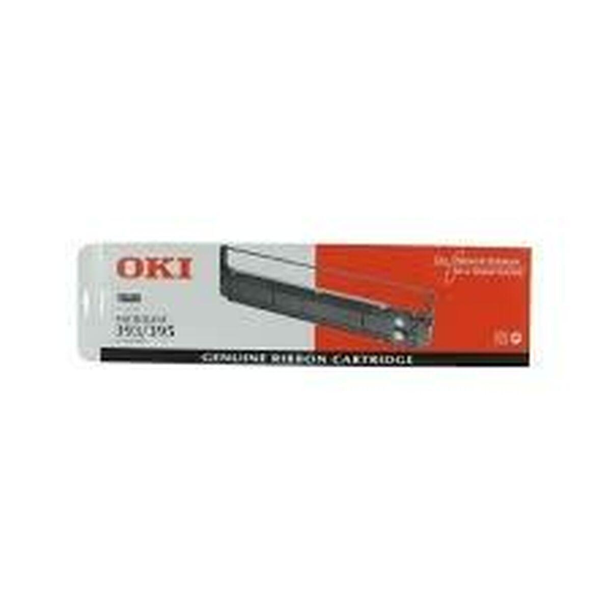 OKI Matrix-bånd ML-393/395 - sort nylon (Original)