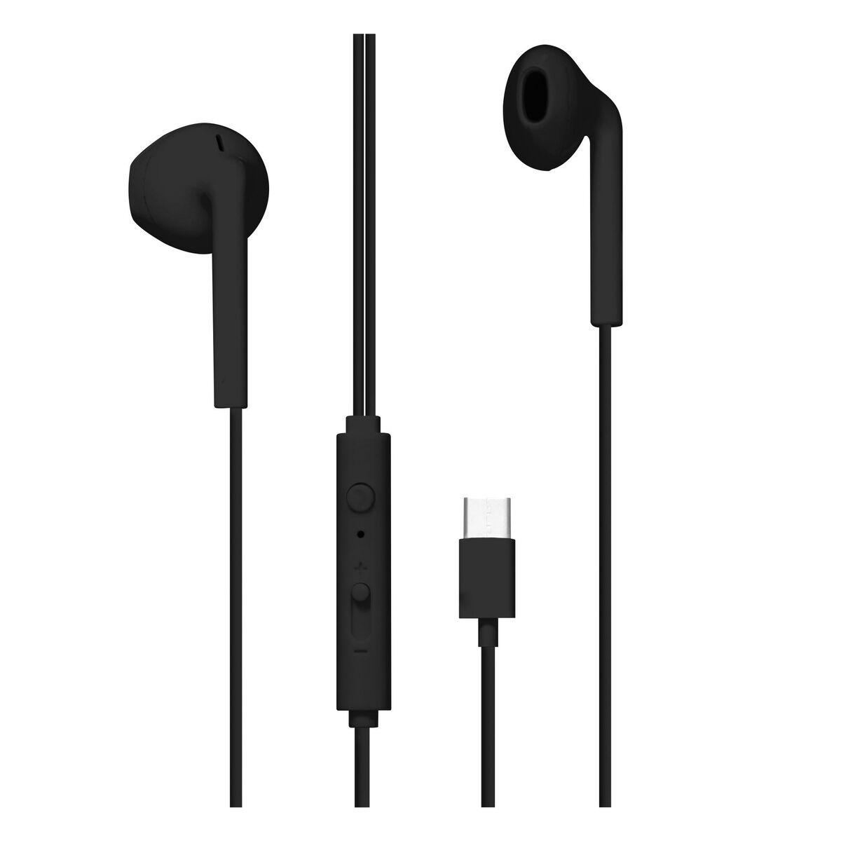 T'NB C-BUDS in‑ear hovedtelefoner med USB‑C - Sort