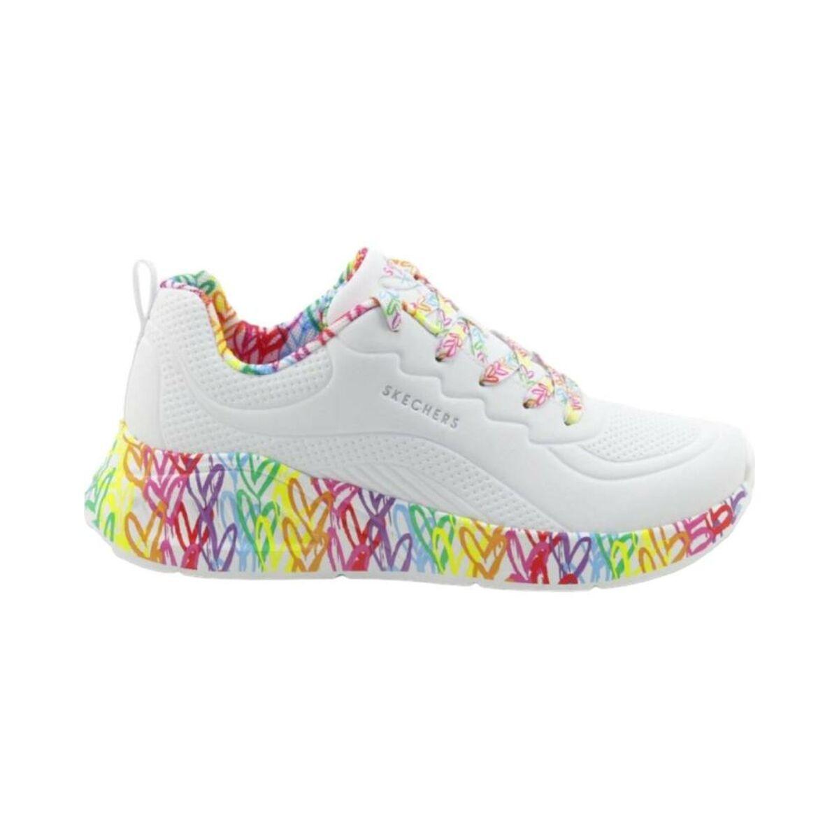 Kvinde Casual Sneakers Skechers LITE 177976 Hvid 40