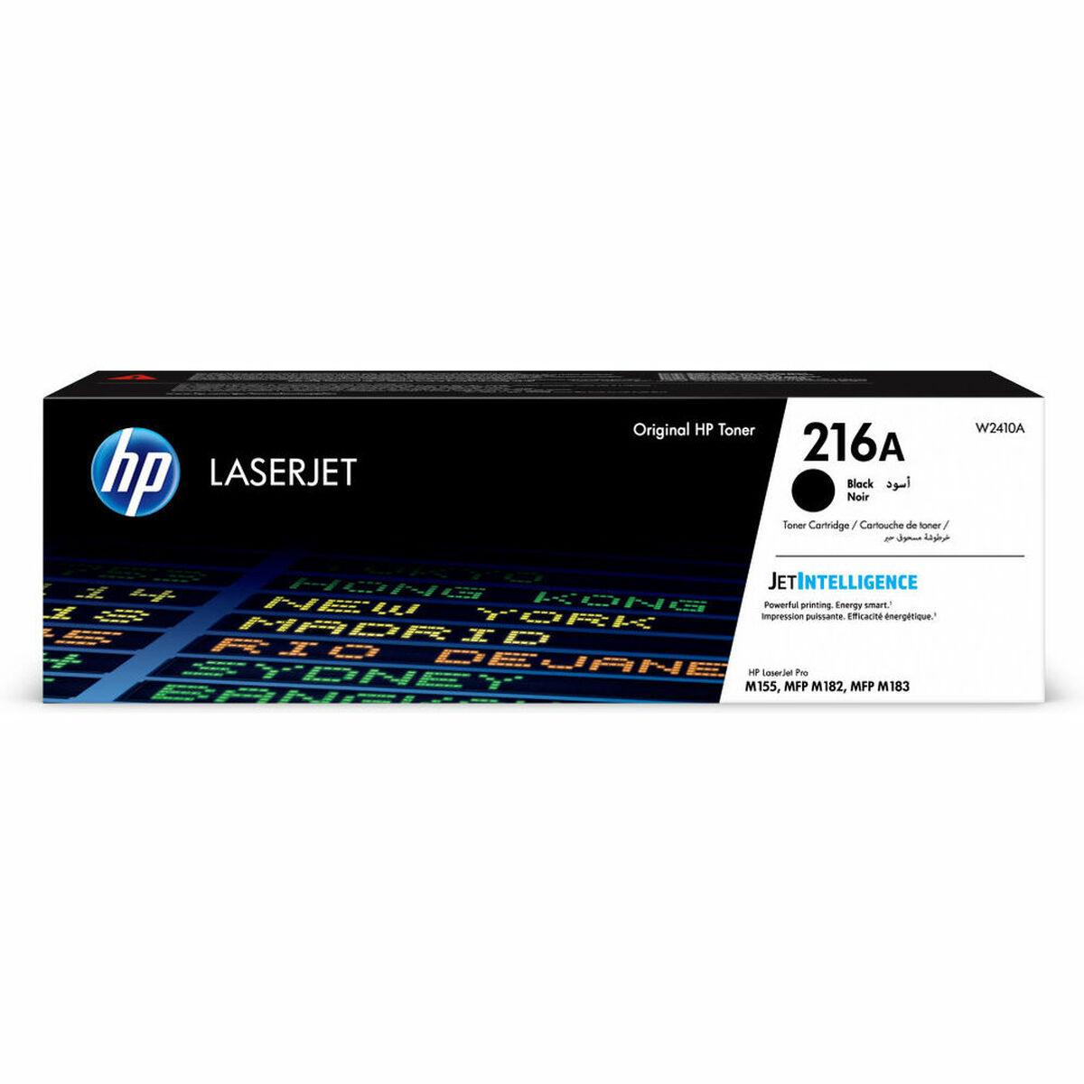 Original toner HP W2410A Sort