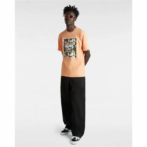 Kortærmet T-shirt til Mænd Vans VN0A5E7YD051 Orange