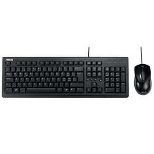 Tastatur og mus Asus 90-XB1000KM00040- Sort