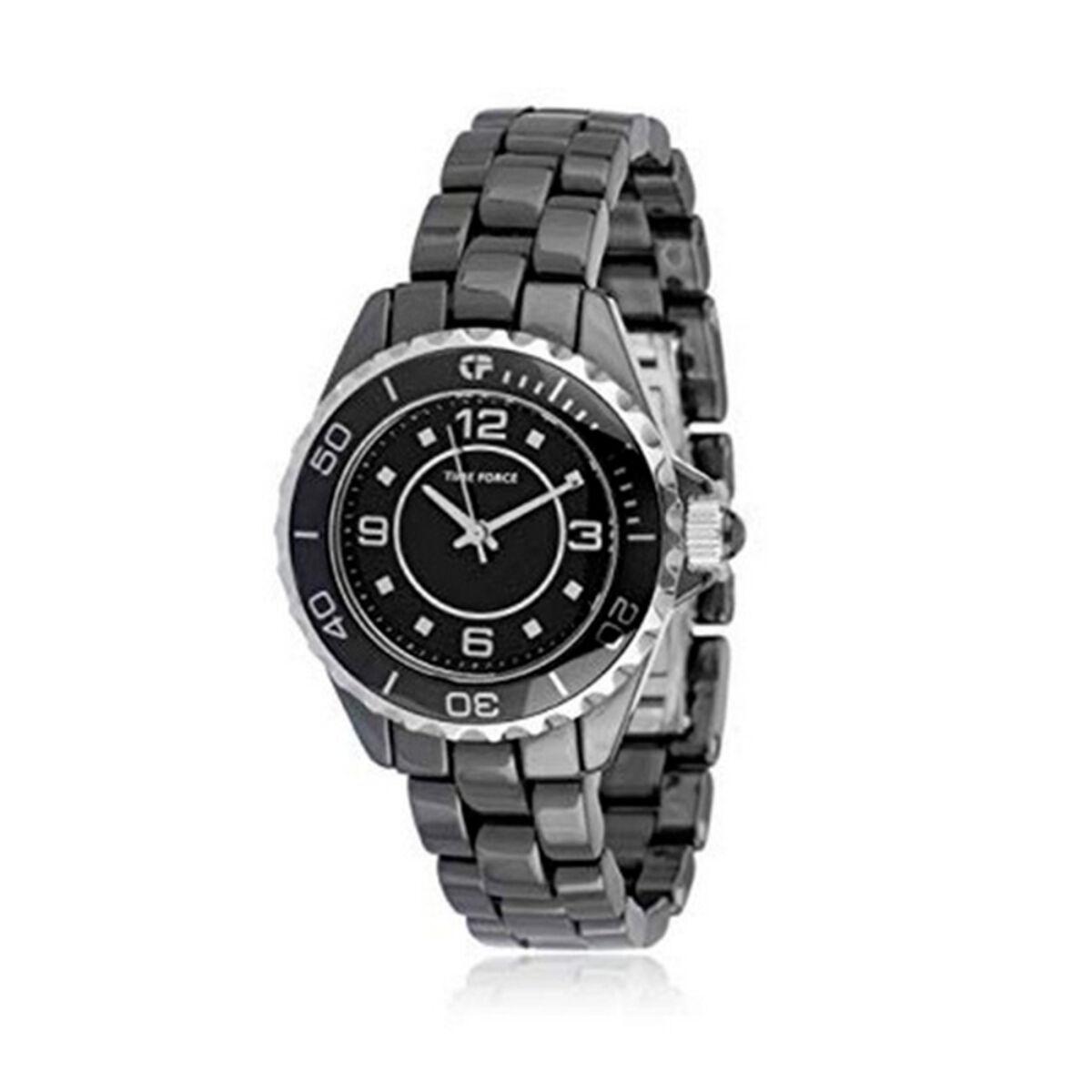 Time Force dameur TF4184L01M - sort keramisk armbåndsur Ø 31 mm