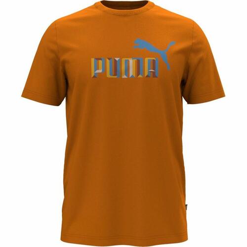 Kortærmet T-shirt til Mænd Puma Daily 3.0 Mørk orange L