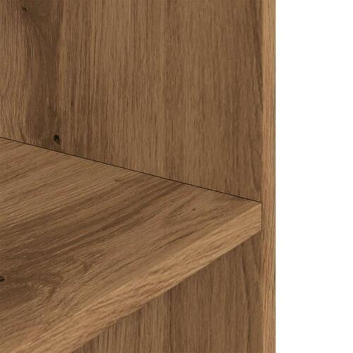 Akvariebord 80x35x60 cm konstrueret træ kunsteg