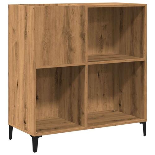 Vinylskab 84,5x38x89 cm konstrueret træ kunsteg