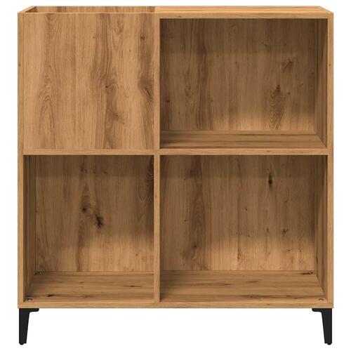 Vinylskab 84,5x38x89 cm konstrueret træ kunsteg