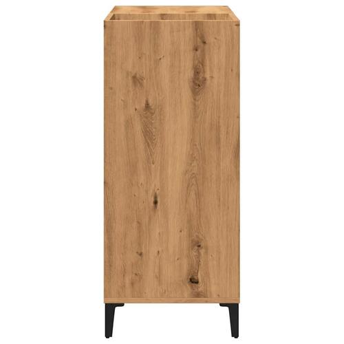 Vinylskab 84,5x38x89 cm konstrueret træ kunsteg