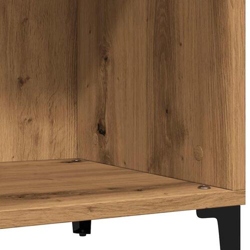 Vinylskab 84,5x38x89 cm konstrueret træ kunsteg