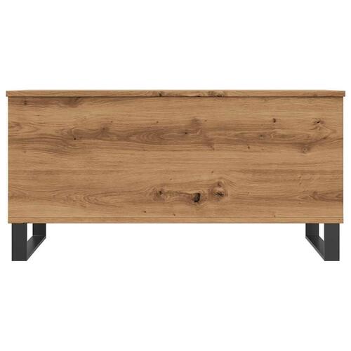 Sofabord 90x44,5x45 cm konstrueret træ kunsteg