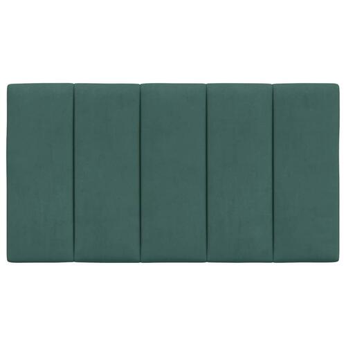Gavlpude 90 cm velour mørkegrøn