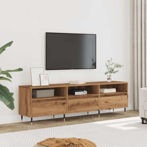Tv-bord 150x30x44,5 cm konstrueret træ kunsteg