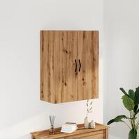 Vægskab 69,5x34x90 cm konstrueret træ kunsteg
