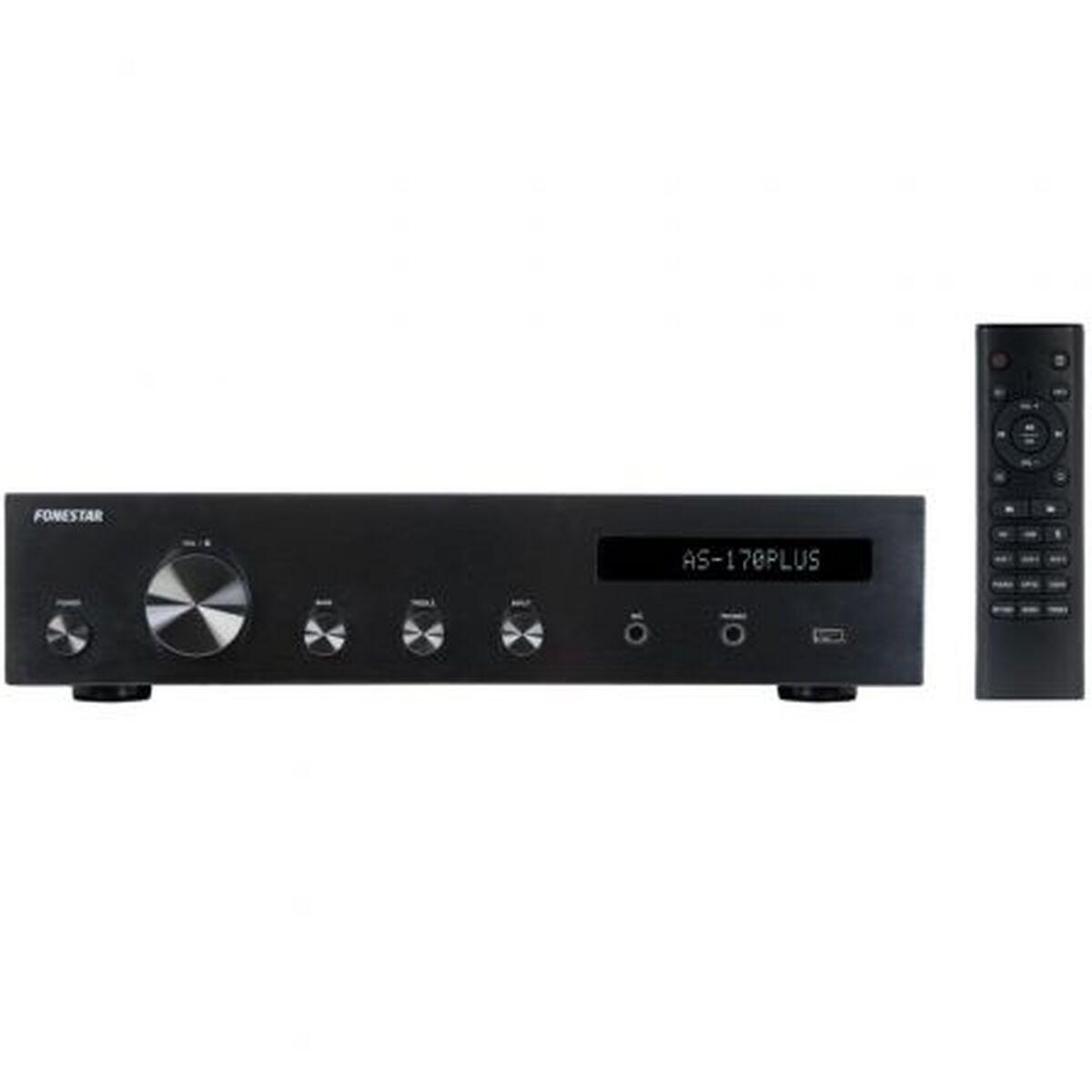 FONESTAR AS-170PLUS stereo forstærker med fjernbetjening