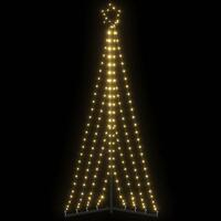 LED-juletræ 339 LED'er 187 cm varmt hvidt lys