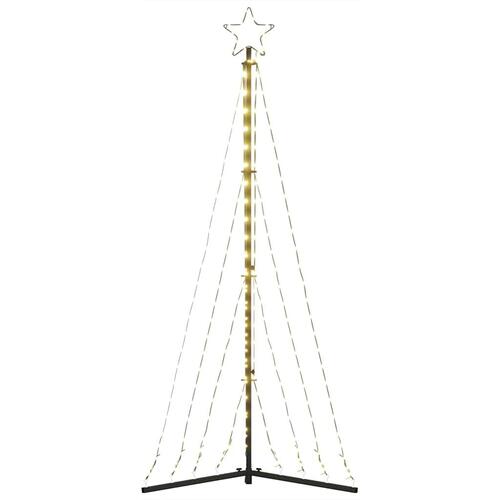 LED-juletræ 339 LED'er 187 cm varmt hvidt lys