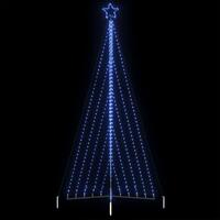 LED-juletræ 570 LED'er 399 cm blåt lys
