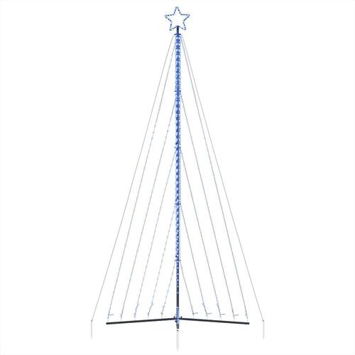 LED-juletræ 570 LED'er 399 cm blåt lys