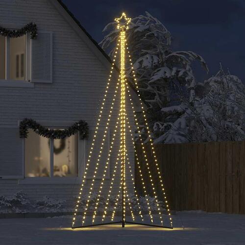 Juletræslys 570 LED'er 399 cm varmt hvidt lys