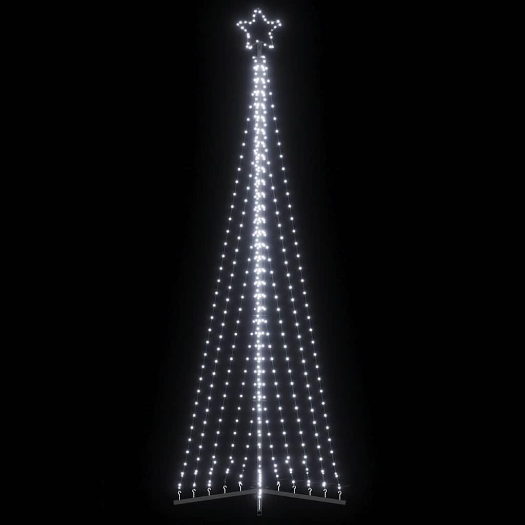 Juletræslys 495 LED'er 300,5 cm koldt hvidt lys