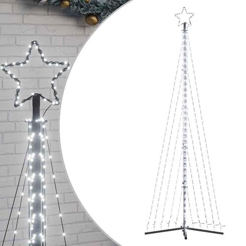 Juletræslys 495 LED'er 300,5 cm koldt hvidt lys