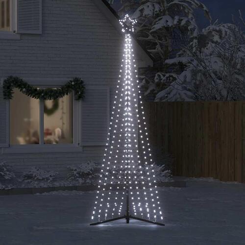 Juletræslys 495 LED'er 300,5 cm koldt hvidt lys