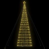 LED-juletræ 1534 LED'er 503 cm varmt hvidt lys