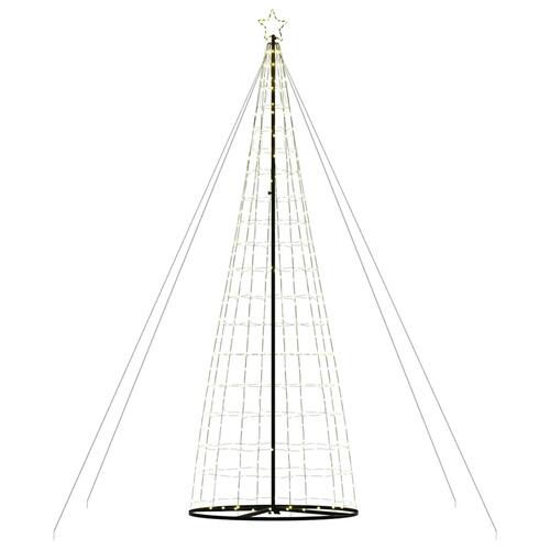 LED-juletræ 1534 LED'er 503 cm varmt hvidt lys