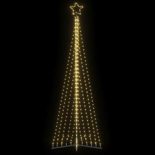 Juletræslys 495 LED'er 300,5 cm varmt hvidt lys
