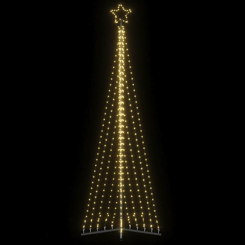 Juletræslys 495 LED'er 300,5 cm varmt hvidt lys