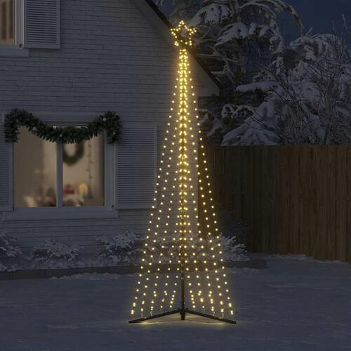 Juletræslys 495 LED'er 300,5 cm varmt hvidt lys