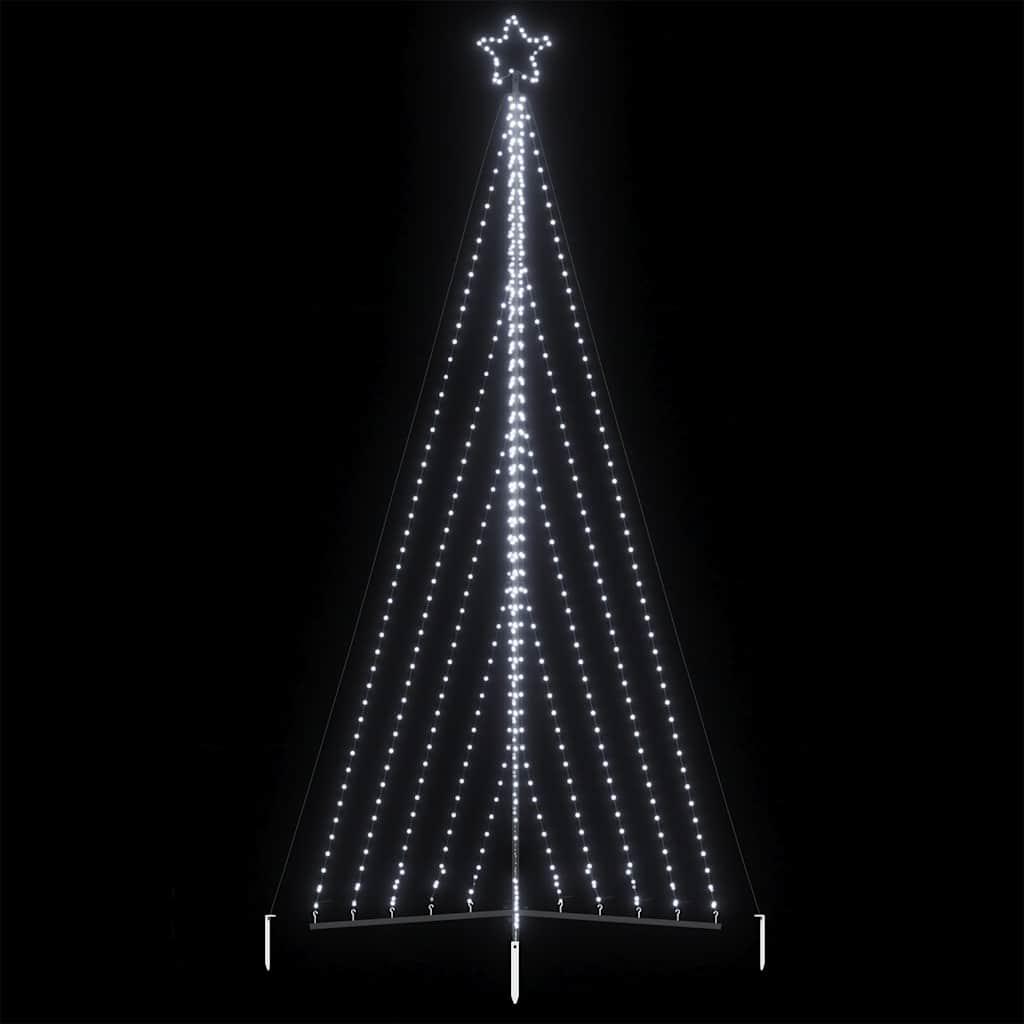 Juletræslys 570 LED'er 399 cm koldt hvidt lys