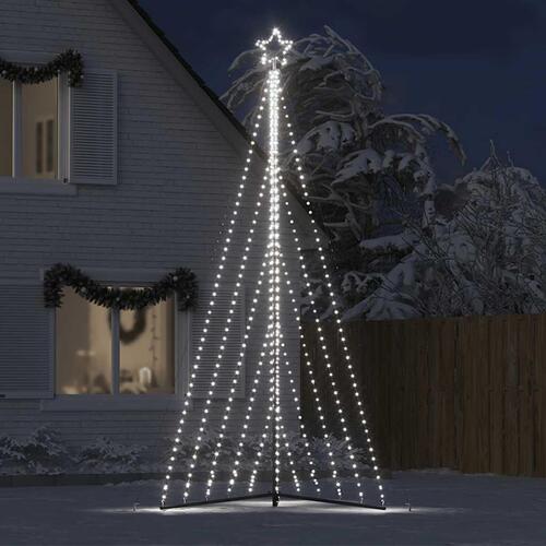 Juletræslys 570 LED'er 399 cm koldt hvidt lys