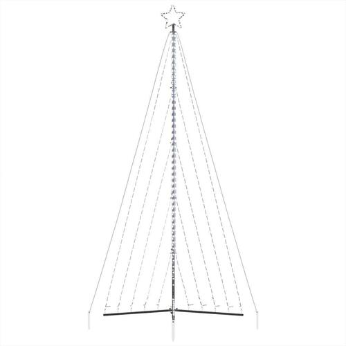 Juletræslys 570 LED'er 399 cm koldt hvidt lys