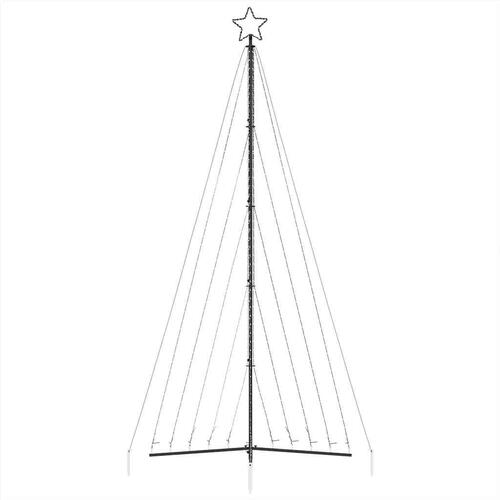 Juletræslys 570 LED'er 399 cm farverigt lys