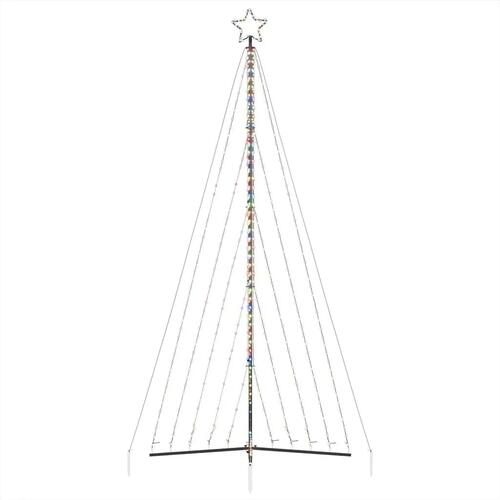 Juletræslys 570 LED'er 399 cm farverigt lys