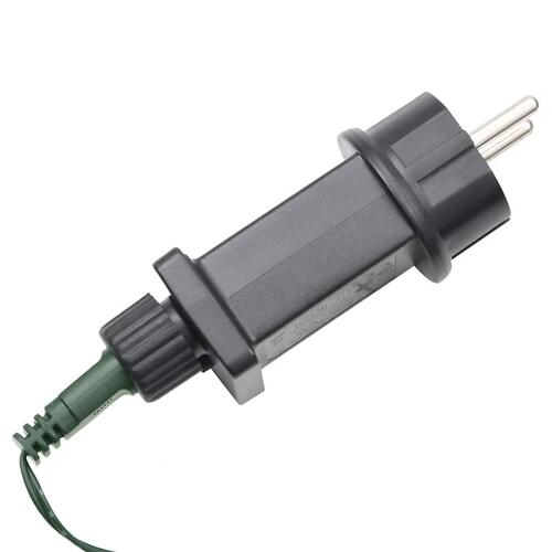 LED-juletræ med spyd 1534 LED'er 500 cm varmt hvidt lys