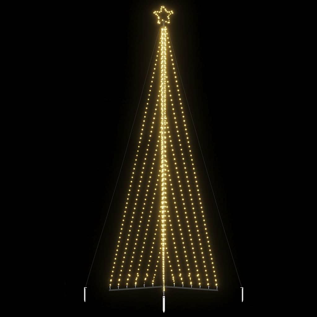 Juletræslys 789 LED'er 476 cm varmt hvidt lys