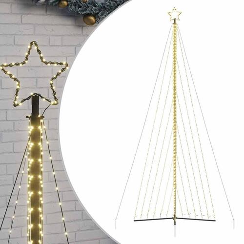 Juletræslys 789 LED'er 476 cm varmt hvidt lys