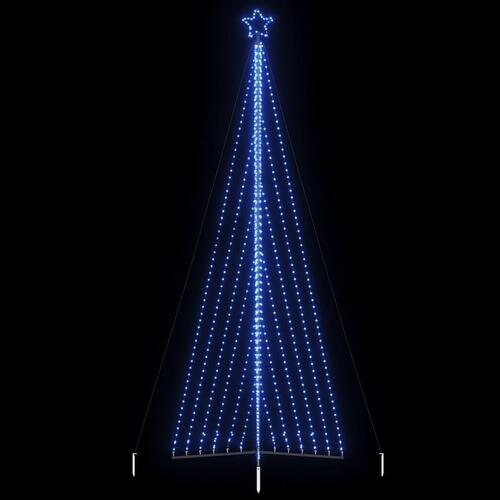 Juletræslys 789 LED'er 476 cm blå lys
