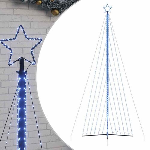 Juletræslys 789 LED'er 476 cm blå lys