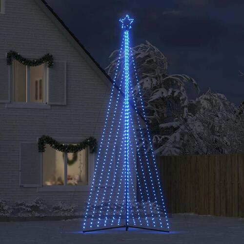 Juletræslys 789 LED'er 476 cm blå lys