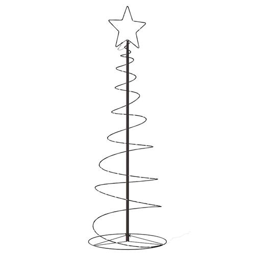 LED-juletræ 100 LED'er 150 cm varmt hvidt lys