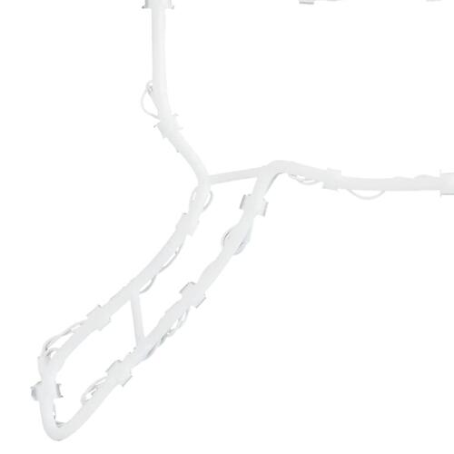 Julelys rensdyrsilhuet 2 stk 35 LED'er varm hvid