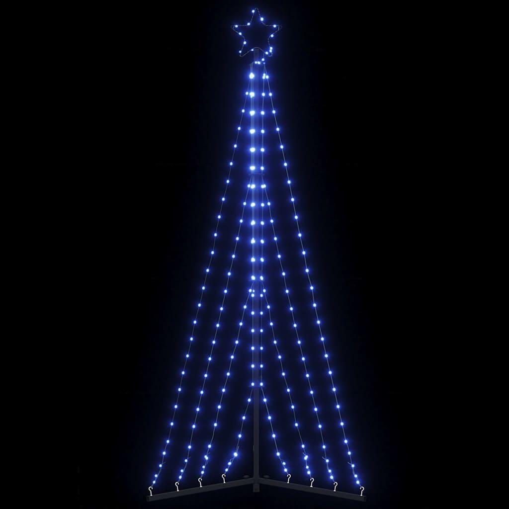 Juletræslys 339 LED'er 187 cm blå