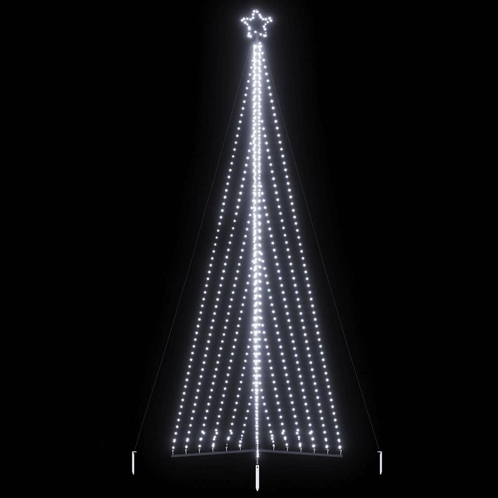 Juletræslys 789 LED'er 476 cm koldt hvidt lys