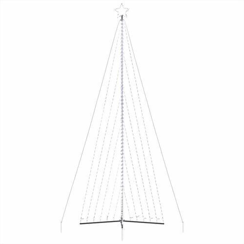Juletræslys 789 LED'er 476 cm koldt hvidt lys