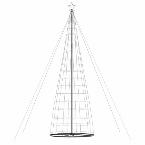 LED-juletræ 1534 LED'er 503 cm blåt lys