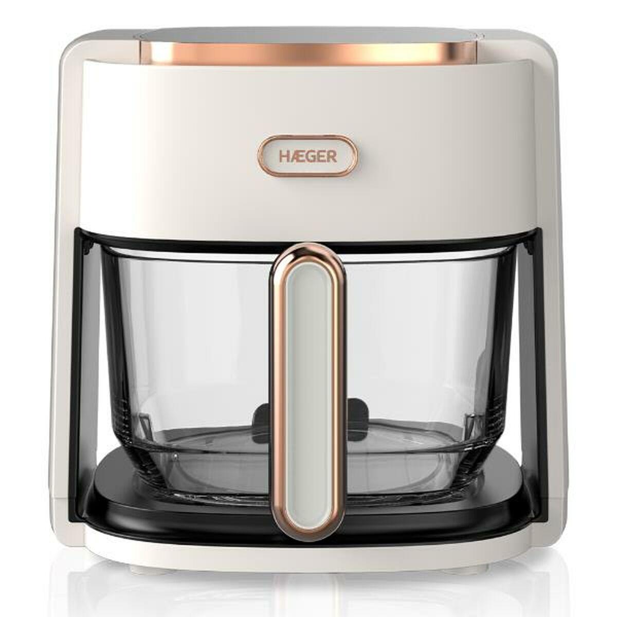 Airfryer Haeger Air Glass Hvid 1200 W